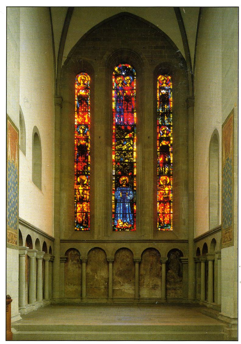 Schweitz Grossmunster Zurich Giacometti Fenster Beringer Z 829