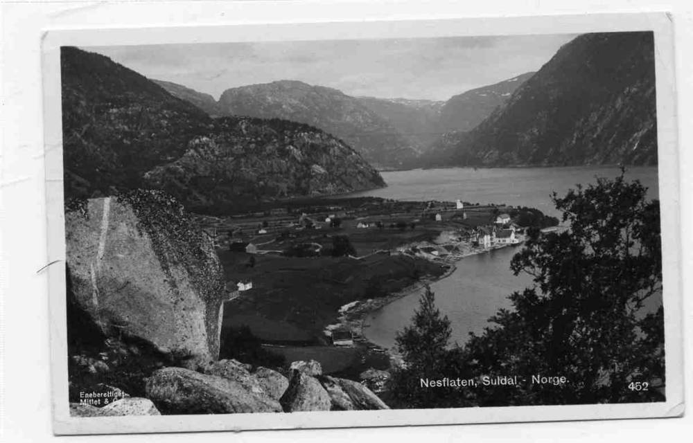 nesflaten Suldal Mi;452 st Stavanger 1912