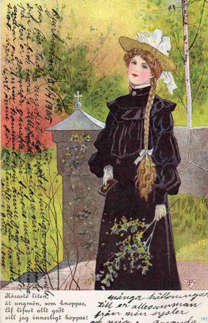 Jenny Nystrøm nr 142 st 1905