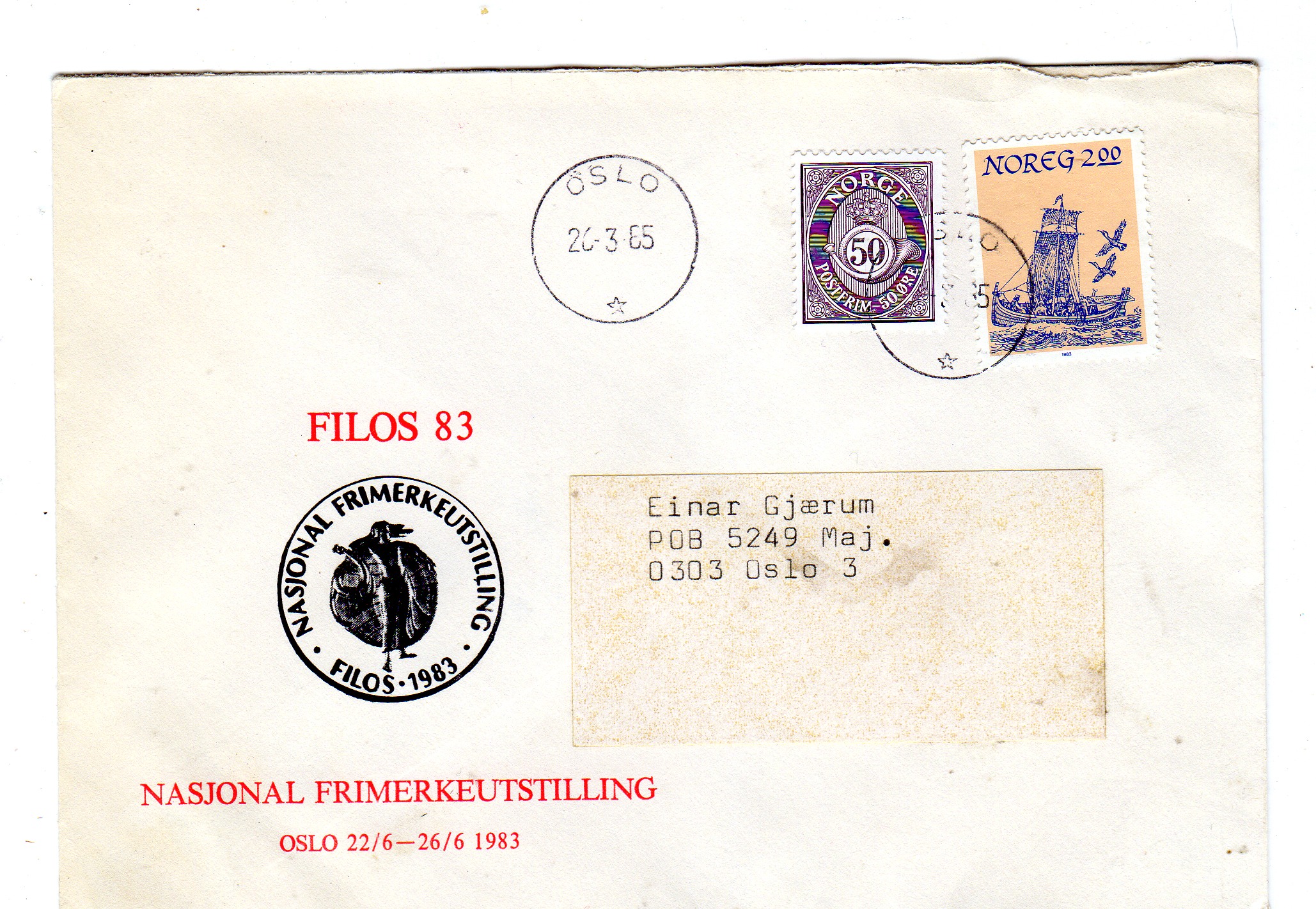 Filos 83 st Oslo 1985