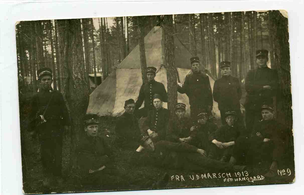 Fra Udmarsch 1913 Hangaard no9 st Christiania 1913