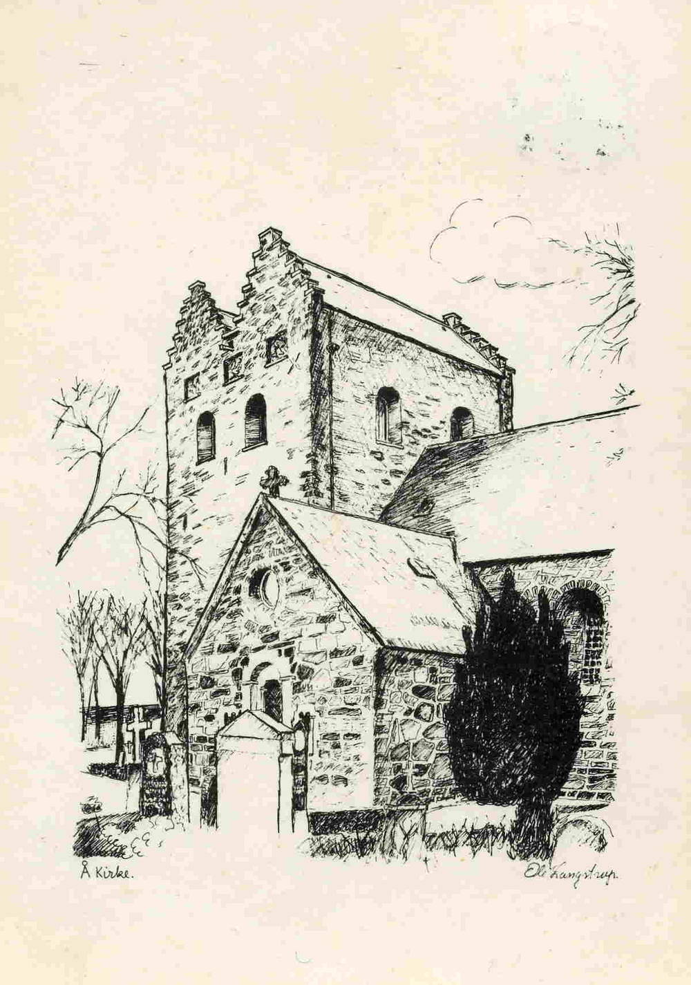 Å kirke Upo-print 1987