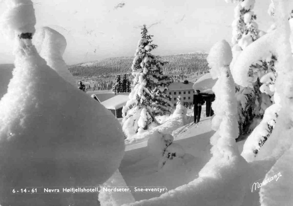 Nevra Høifjellshotell Nordseter No; 6 14 61 st Nordseter 1955