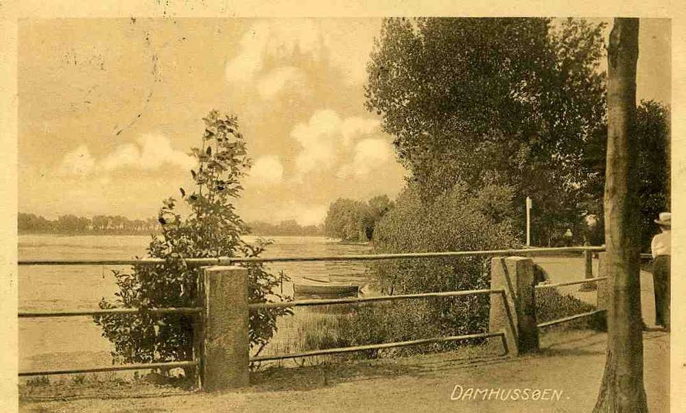 Damhussøen Dansk lystrykkeri nr 1296 st Kbh 1916
