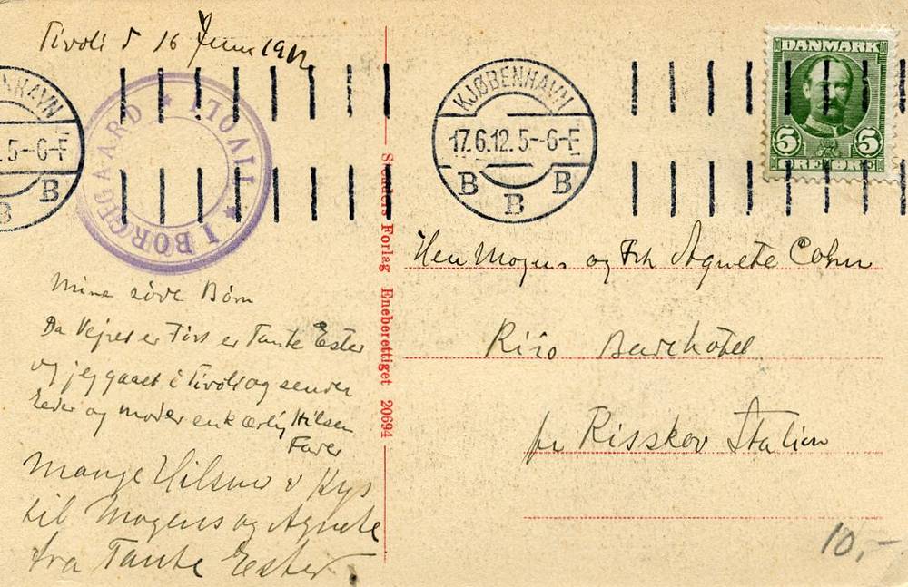 Stender 20694 st Kbh 1912