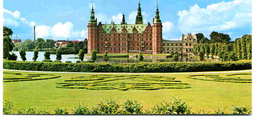 Fredriksborg set fra slotsparken 1980