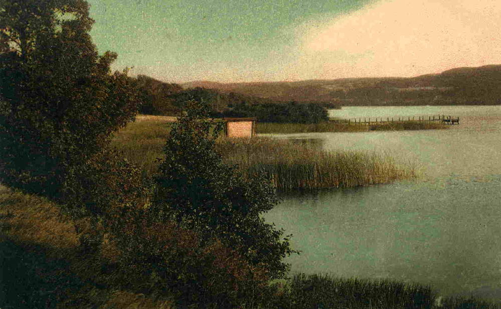 Silkeborg Julsø ved "Ludvigskyst".Warburg