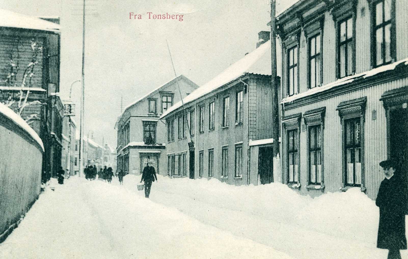 Fra Tønsberg Eneberet Olafsen   1909