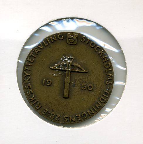 Sverige skyttermedalje 1946/50 Kv 01