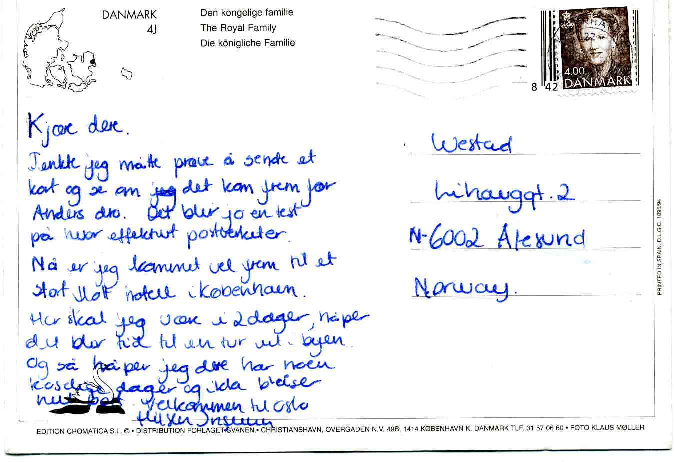 Den kongelige familie K Møller