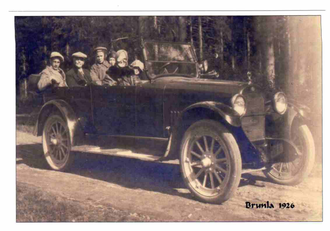 brunla 1926 Hupmobile tidlig 1920 tall B&K C2