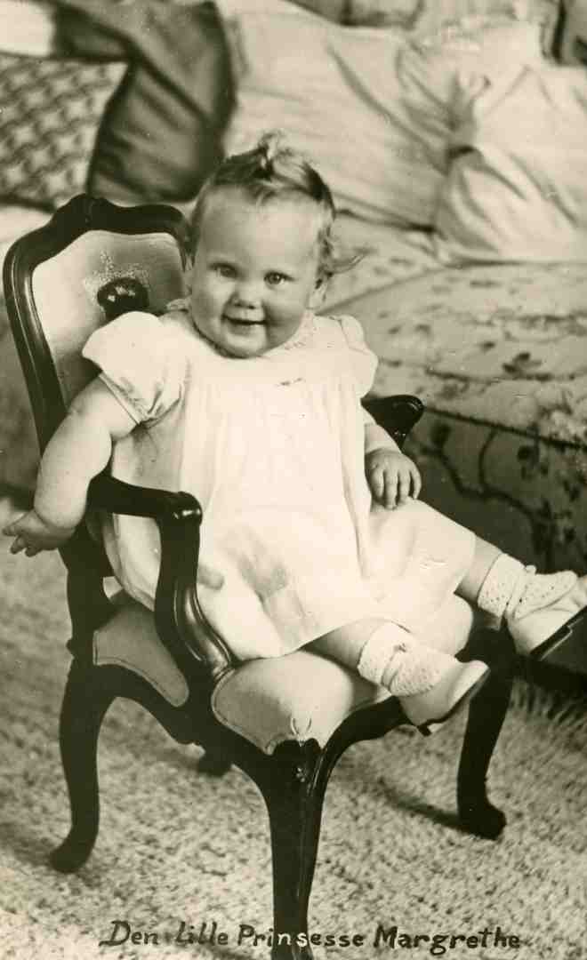 Den lille prinsesse Margrethe  Vincentt nr 123
