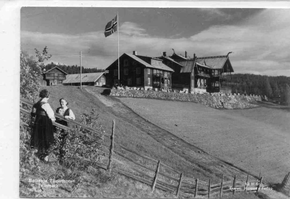 Bolkesjø turisthotell Harstad 13 H 16 st Bolkesjø 1949