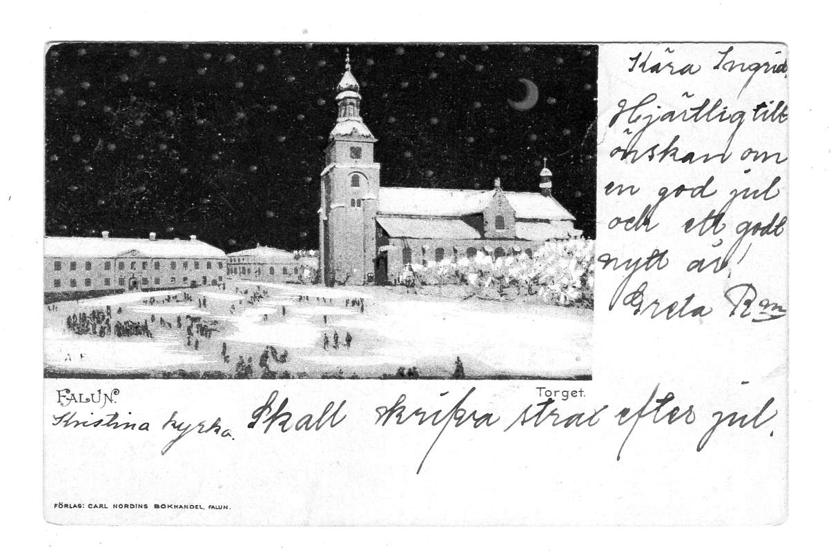 Falun Torget Kyrkan Nordin st Westerås 1901