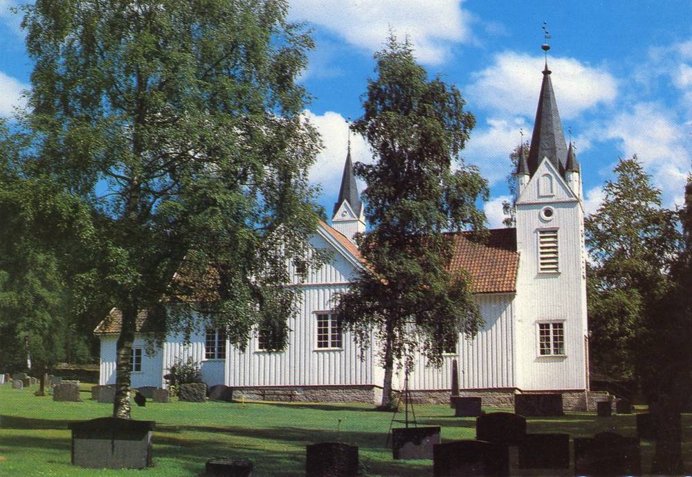 Nissedal kirke oppf.1764 Nordahl 1020