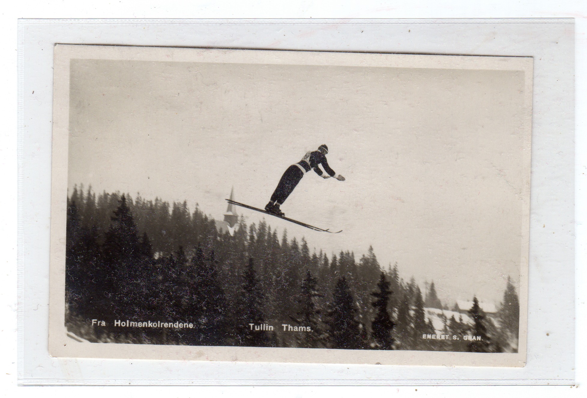 Tullin Thams Holmenkollrennene  S Gran 1928