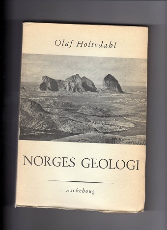 Olaf Holtedahl Norges geologi 24 plansjer Bind II NGU nr 164 Asch 1953 pen