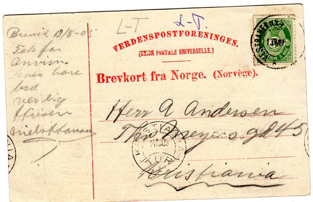 Brevik Jernbanestasjonen. K A Jørgensen Uhr&