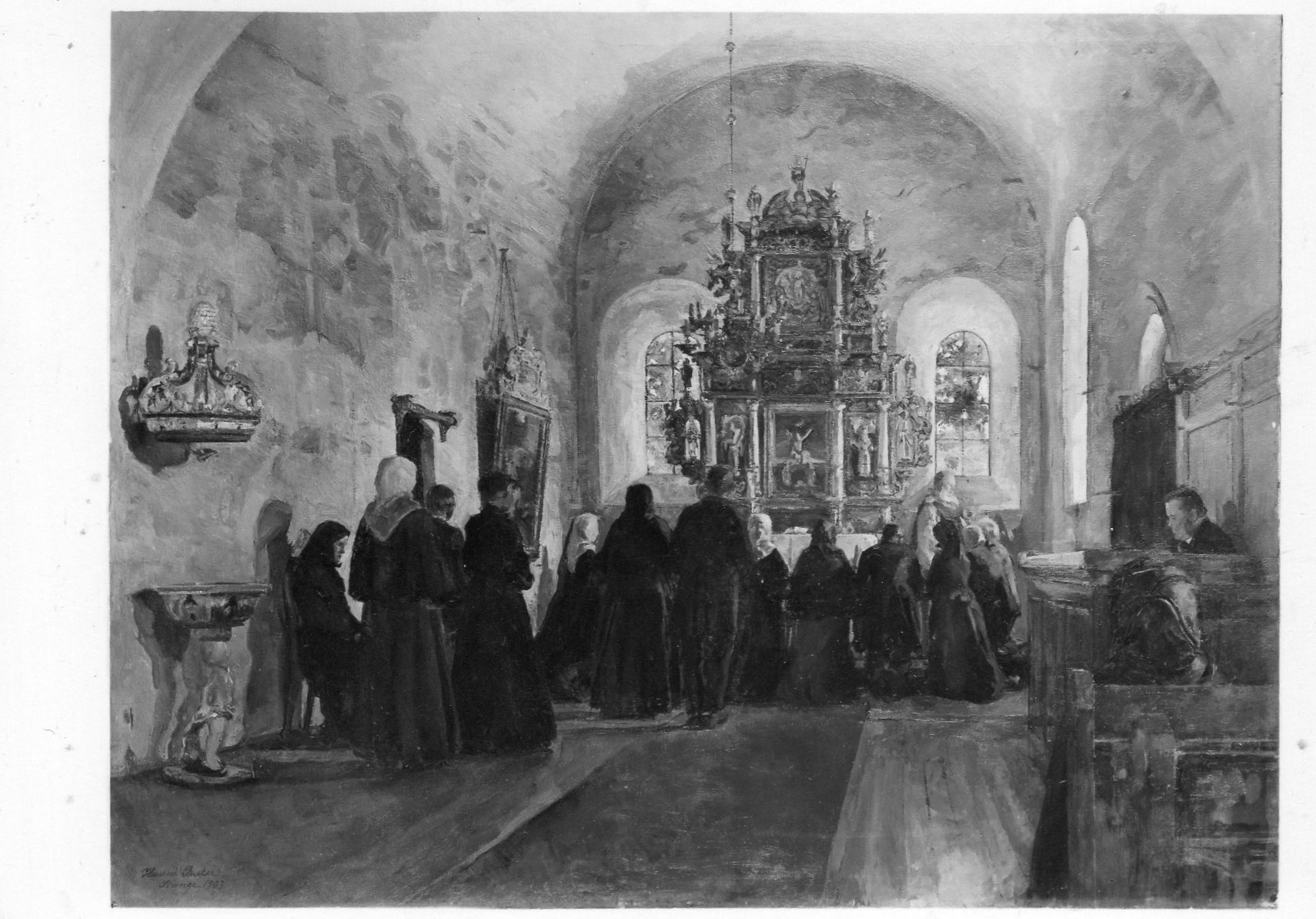 Nasjonalgalleriet Oslo St. 5.10. 1990 Sarpsborg 