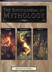 The encyclopedia of mythology Arthur Cotterell omslag Classical/Celtic/Norse Lorenz 1996 pen