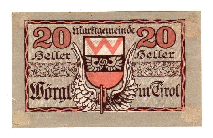 20h Wörgl im Tirol 1920