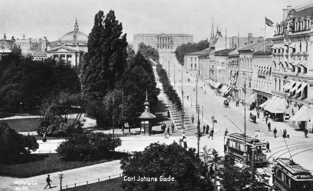 Carl Johans gade nr 70 Mittet  1909
