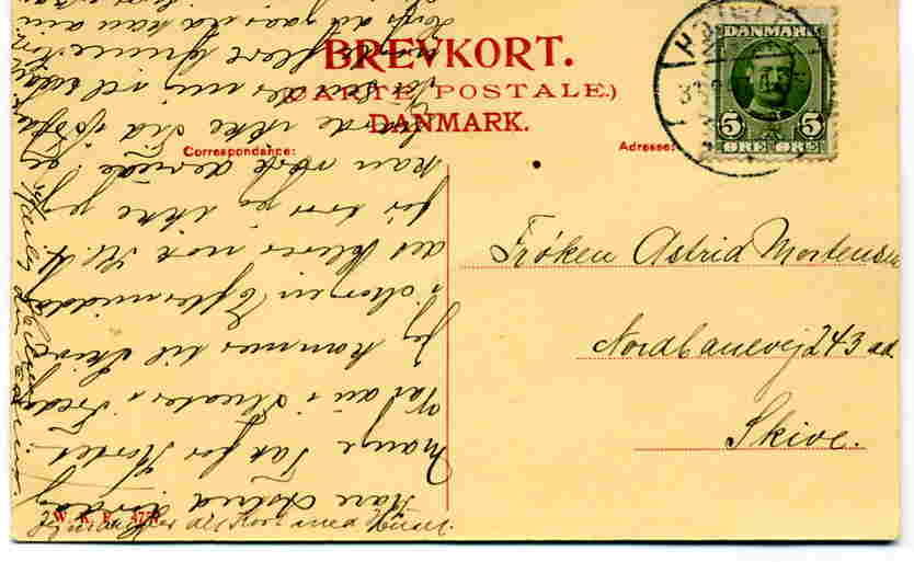 Fra Mørksø i Sevel pr Vinderup WKF 1907