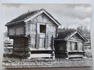 Norsk folkemuseum. Loft og bur fra Rolfshus i Telemark, 1934, nr.115