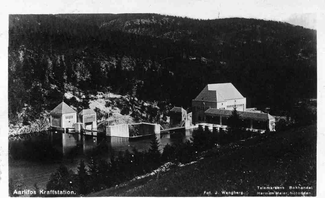Aarlifos kraftstasjo 1926 Meier/Wangberg