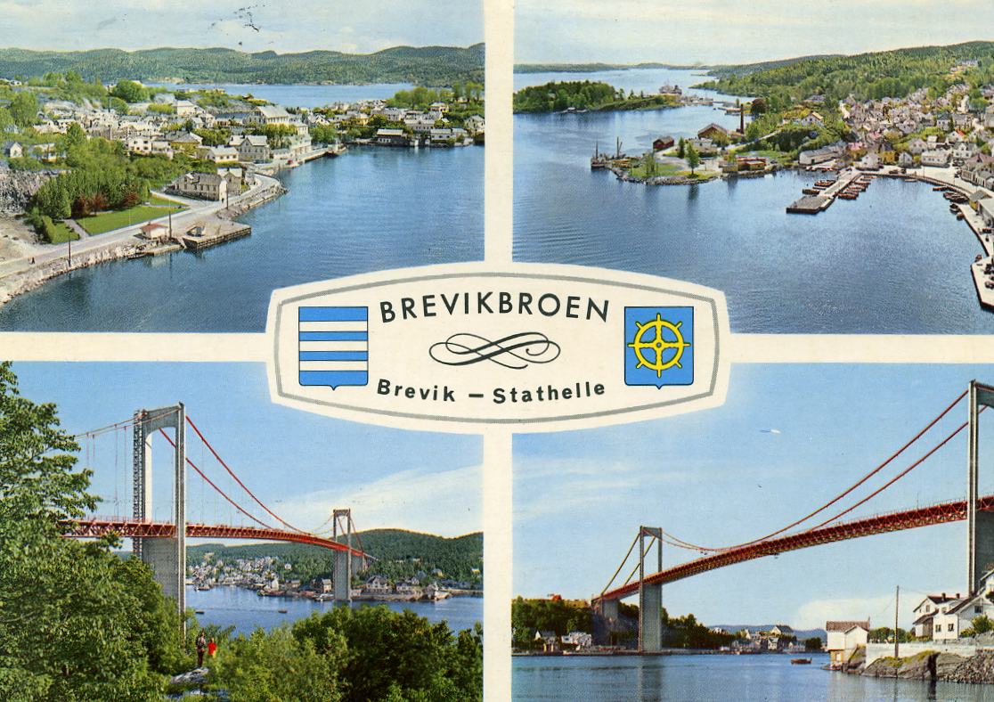 Breviksbroen 677m Aune M 1319 3    st.1963 Skotfoss