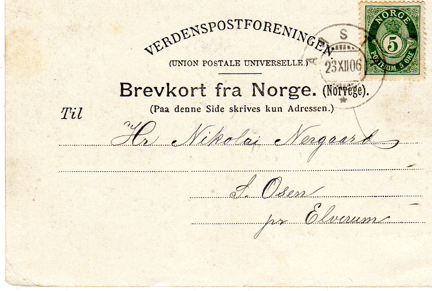 Bandakkanalen Vrangfos PK 1440 st Aasta 1906 grad4