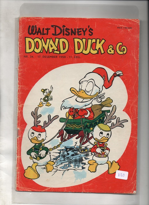 Donald nr 34 1958 g+