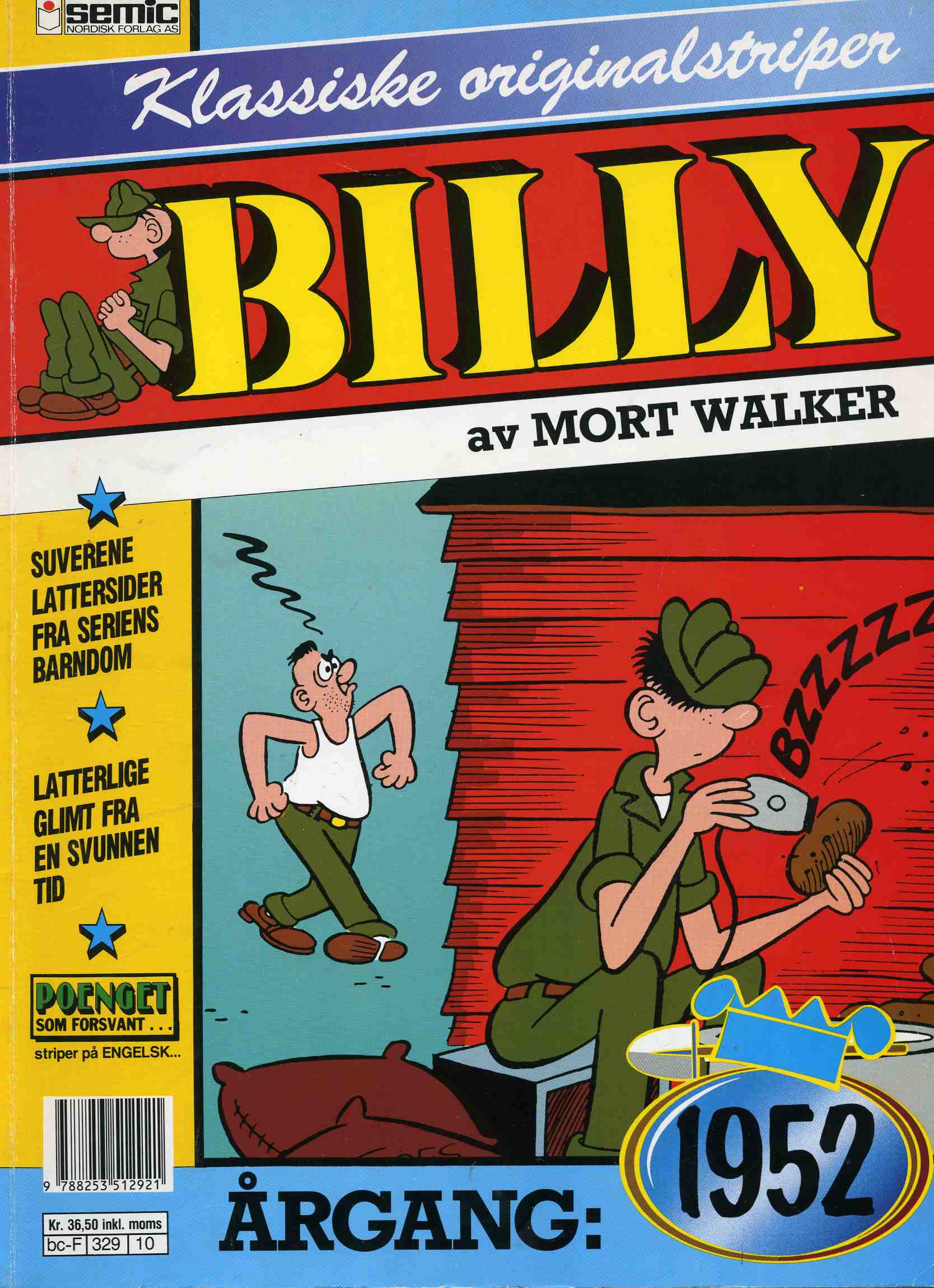 1952 Billy Trykket 1991