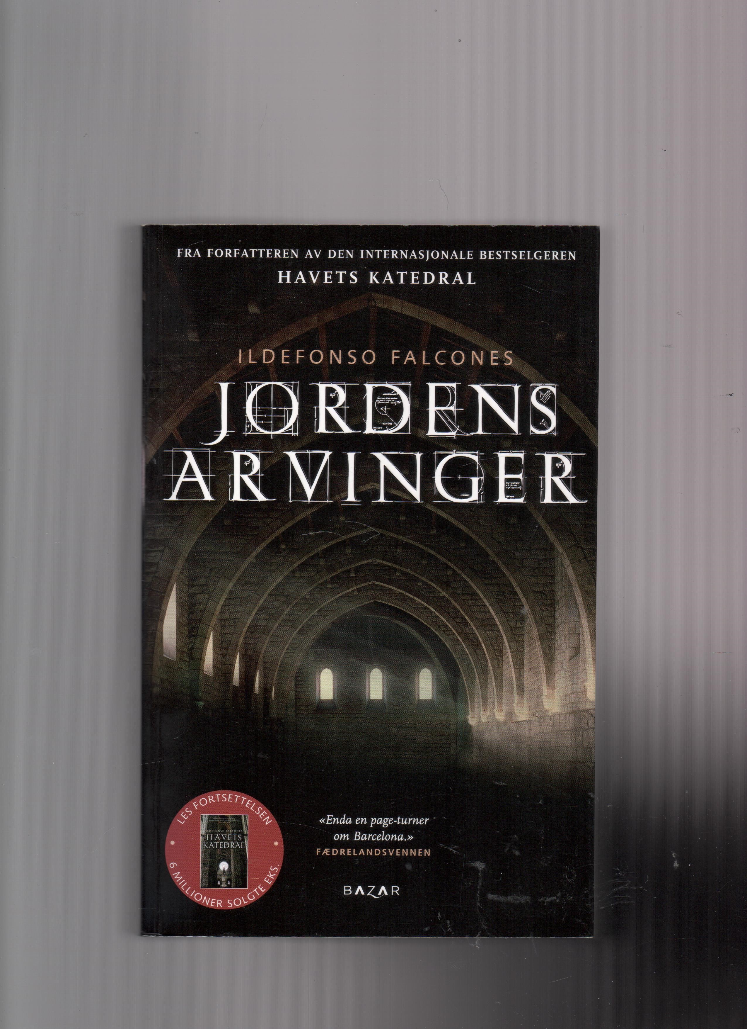 Jordens arvinger, Ildefonso Falcones, Bazar 2019 P B F66  Jordens arvinger, Ildefonso Falcones, Bazar 2019 P B F66