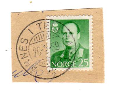 st Årnes i Telemark 26 2 1959 nr 4 Hk 453 Sauherad