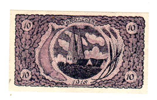 18 Broager 10pf 1920