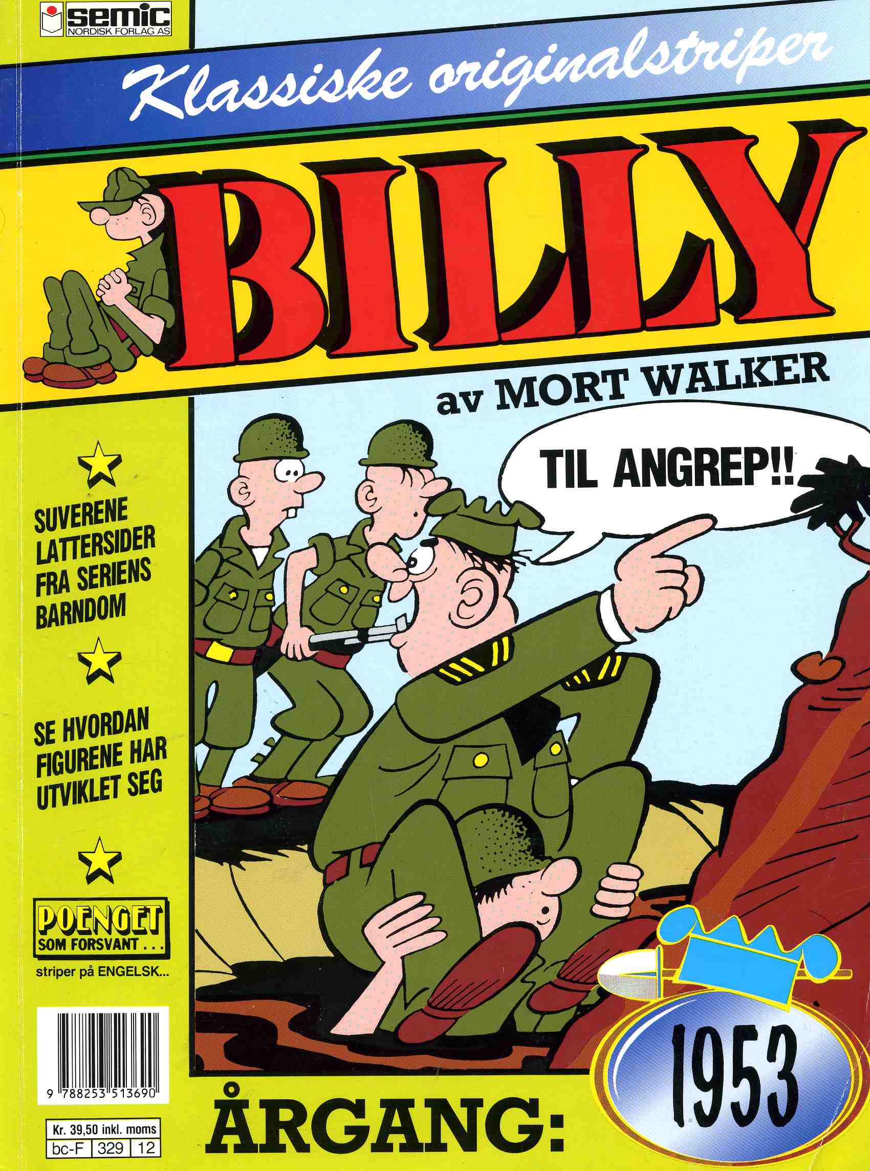 1953 Billy Trykket 1992