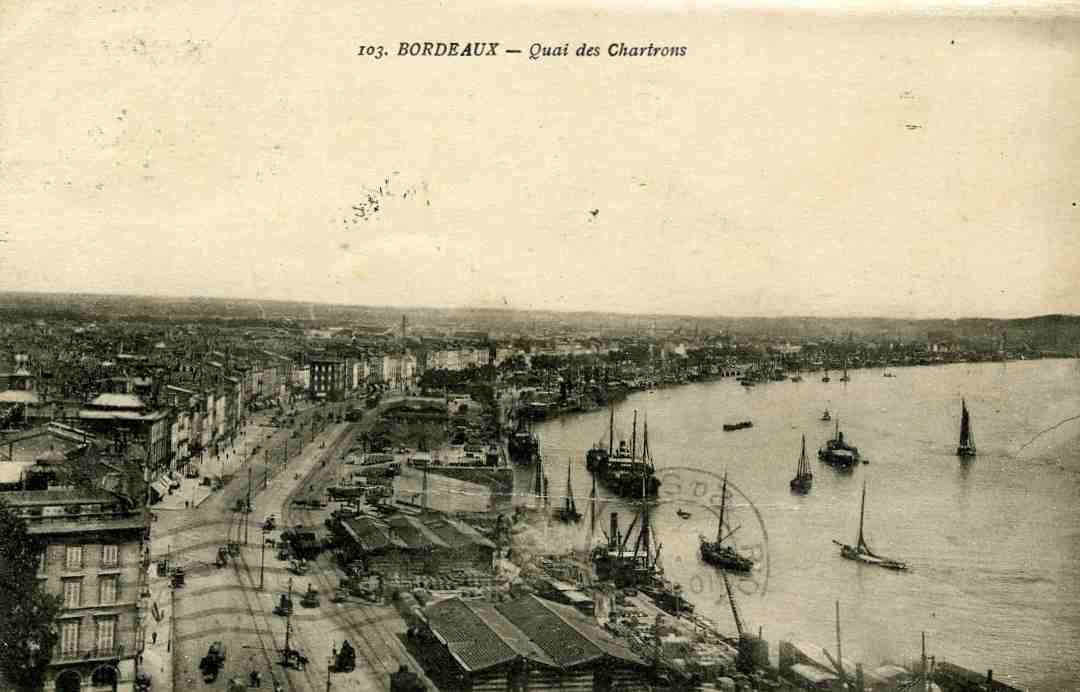 103 Bordeaux Quai des Chartrons st bordeux 1923