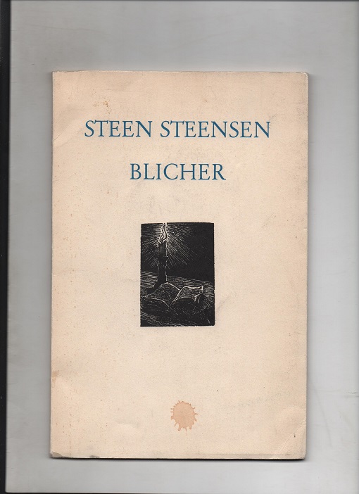 Steen Steensen Blicher P Omslag Rasmussens bogtrykkeri 1970 B S2 N