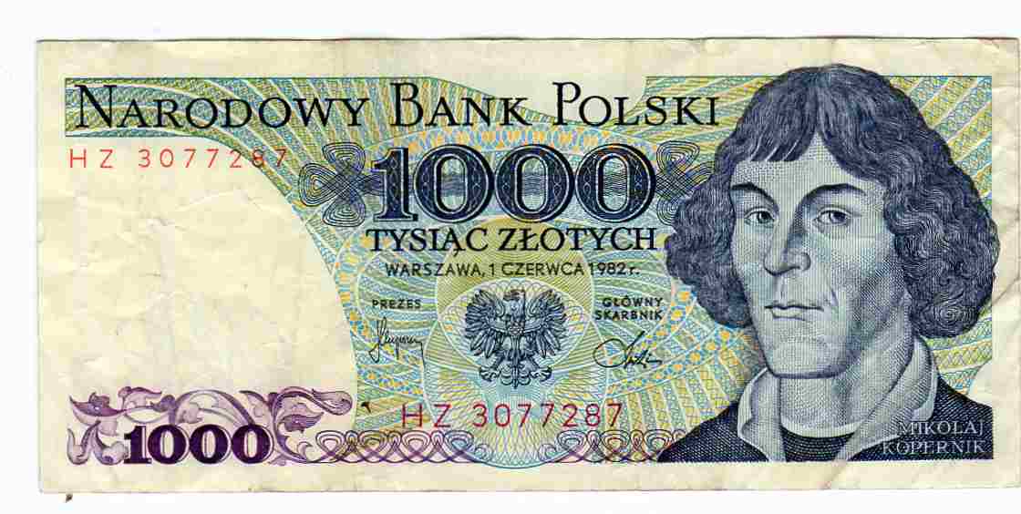 1000 zloty kv1 1982