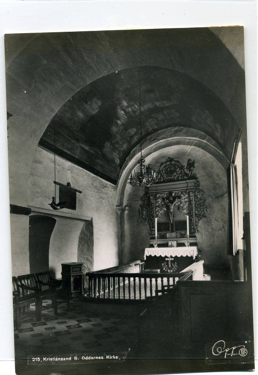 Kristiansand Oddernes kirke Eberh.215