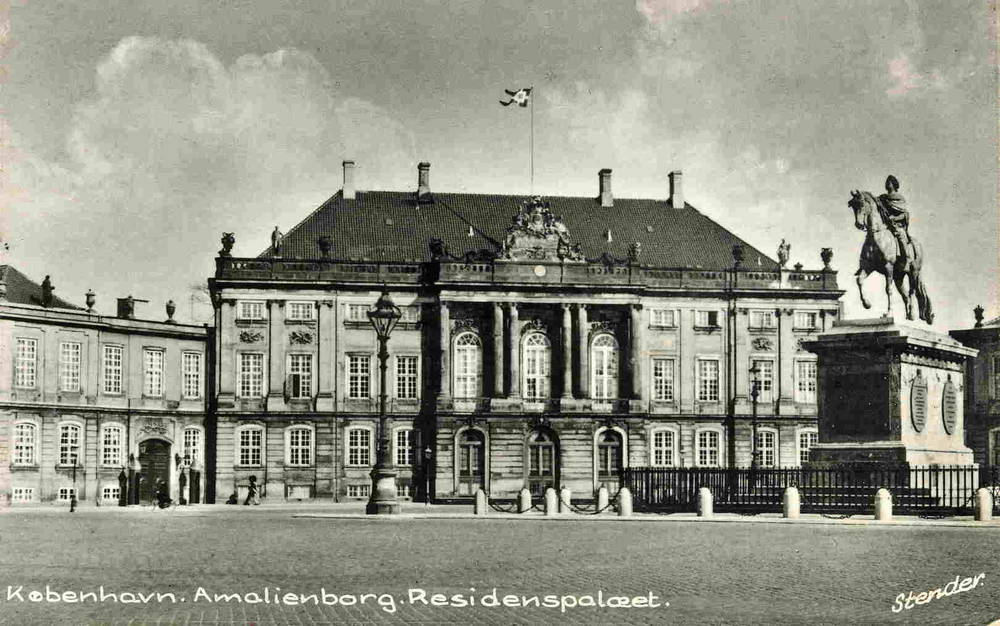 Kbh.Amalienborg.Residenspalæet Stender