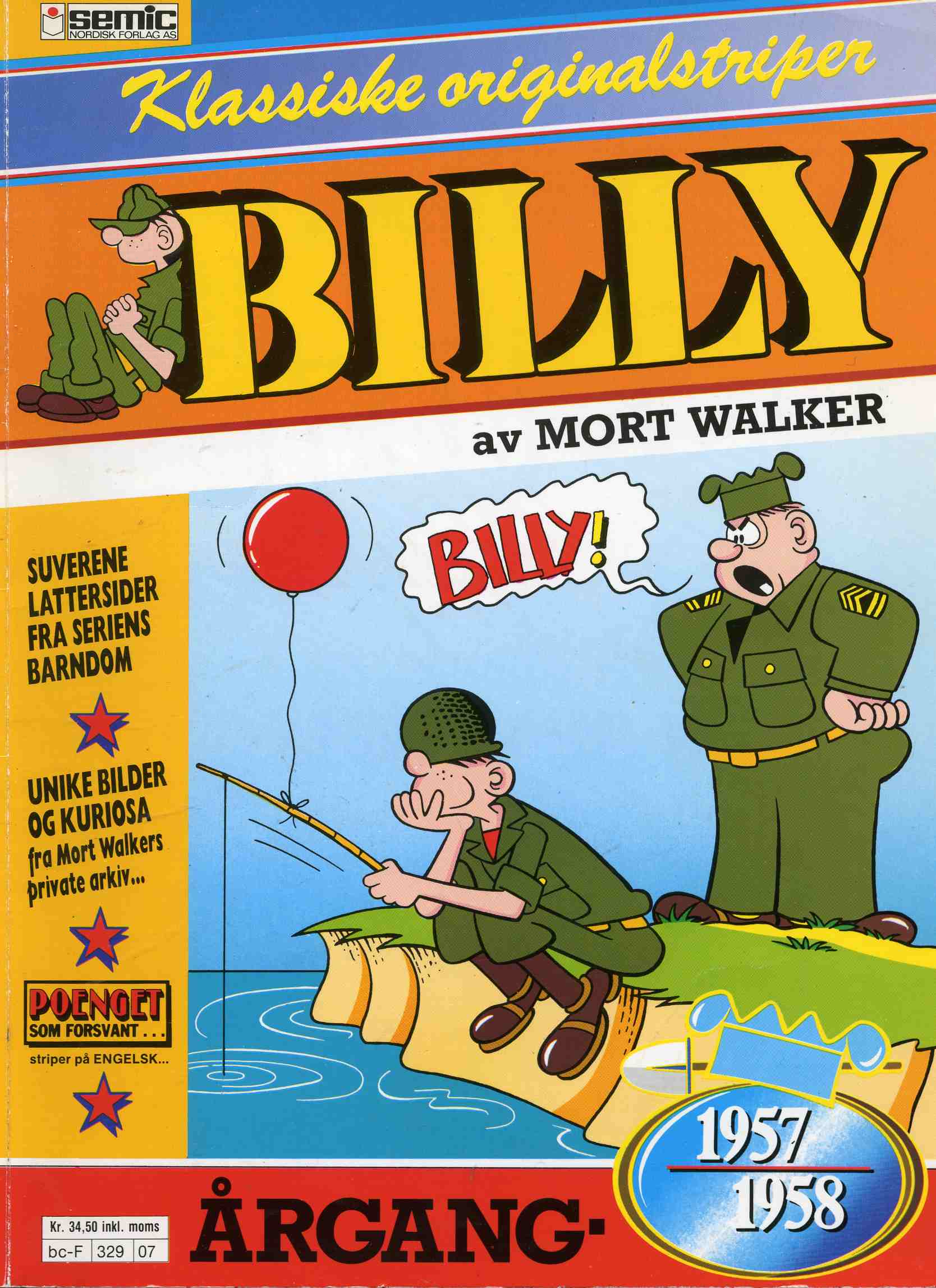 Billy 1957/58 trykket 1989