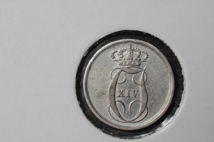 2 shill 1842 Norge kv1+