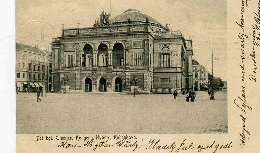 Det kgl.teater Nytorv Kbh Kull no 9678  st.Kbh 1905