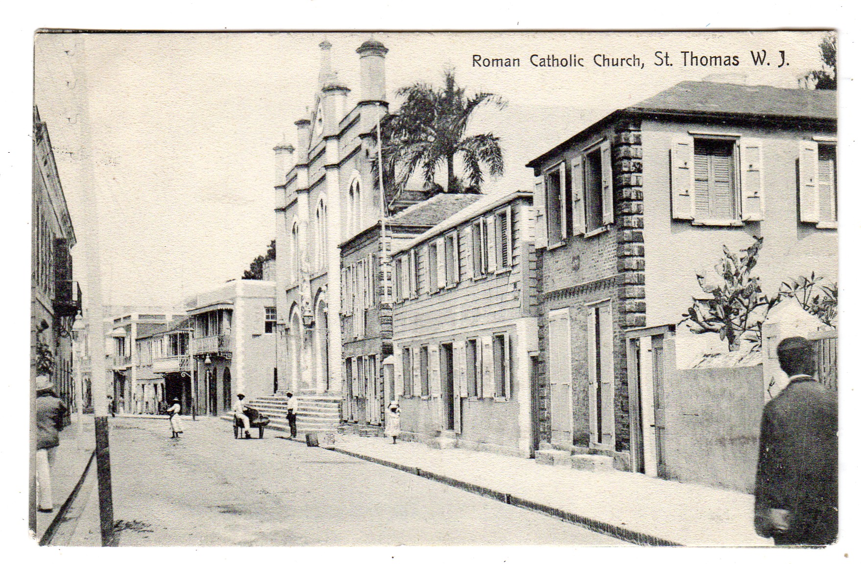 Roman catholic church st Culebra 1907