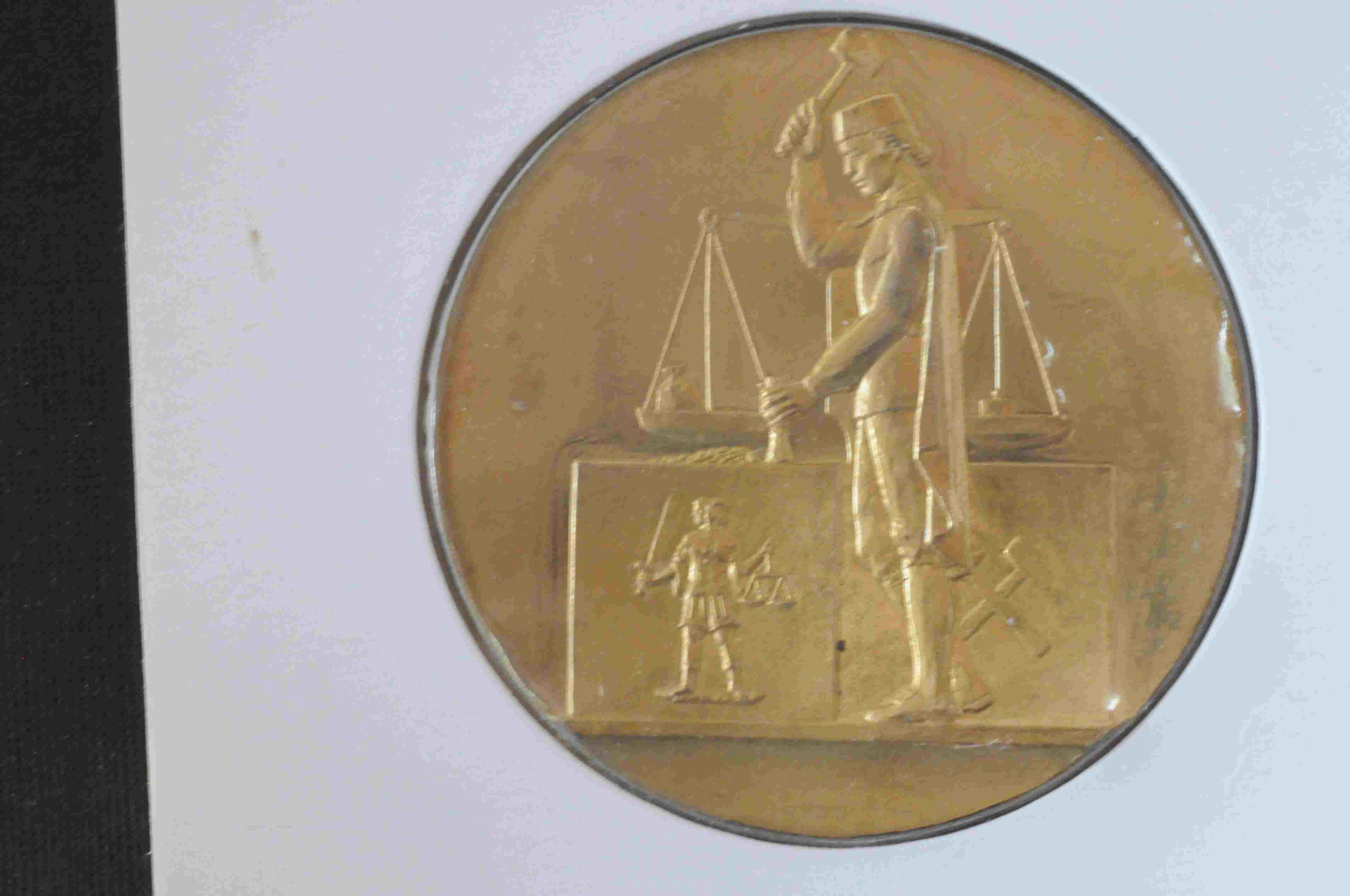 Medalje u/år Den kongelige mynt Messing kv01/0