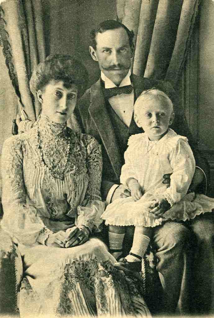 Den norske kongefamilie  st kristiania 1905  Abel
