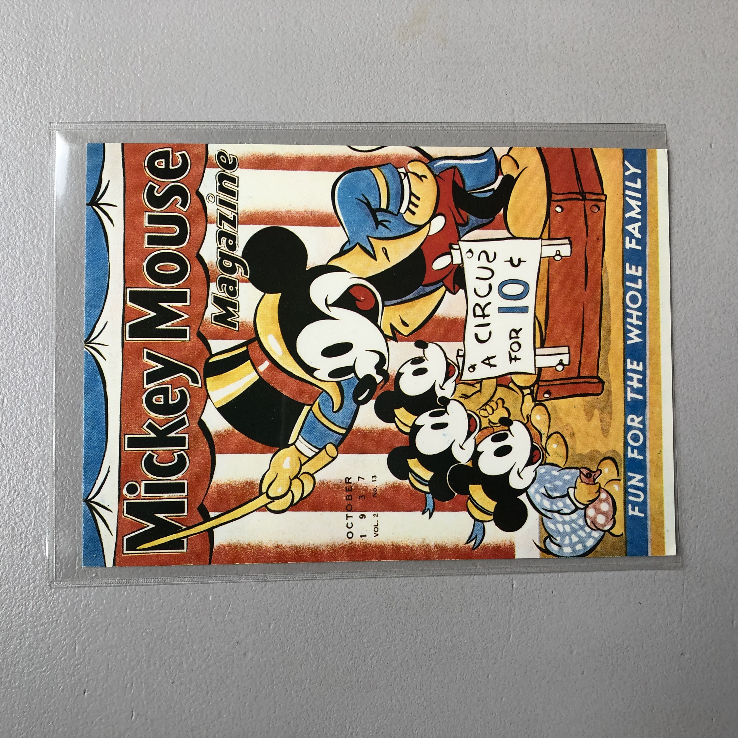 "Mickey Mouse Magazine, October 1937, vol 2. no. 13", BD 17, Walt Disney, Editions F. Nugeron- 16.