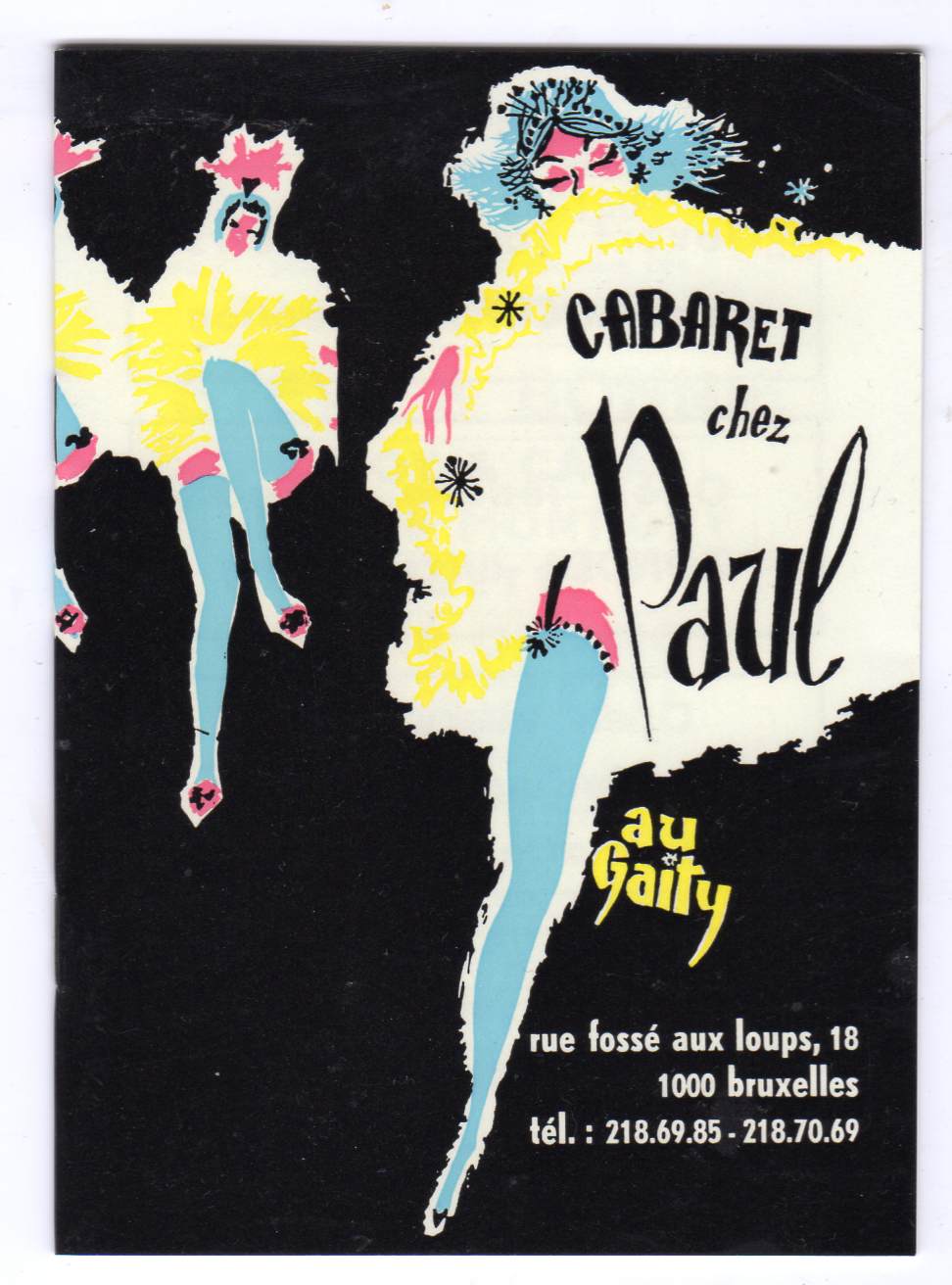 Cabaret chez Paul au Gaity hefte